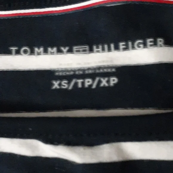 CLEARANCE!TOMMY HILFIGER boatneck top - Picture 2 of 3